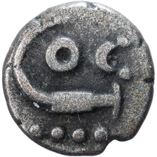 Dutch India, Fanam, 1663-1795, Cochin, Silver, EF(40-45), KM:8