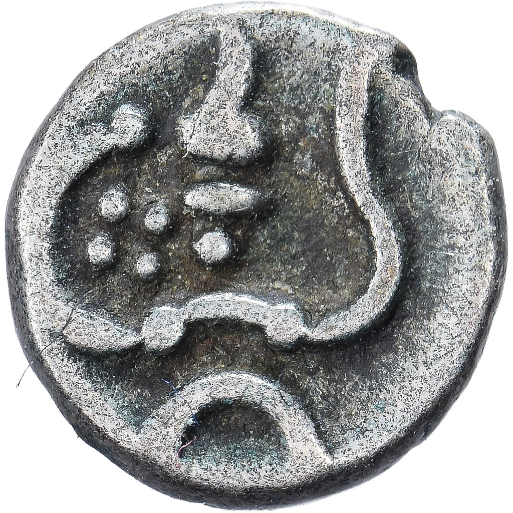 Dutch India, Fanam, 1663-1795, Cochin, Silver, EF(40-45), KM:8