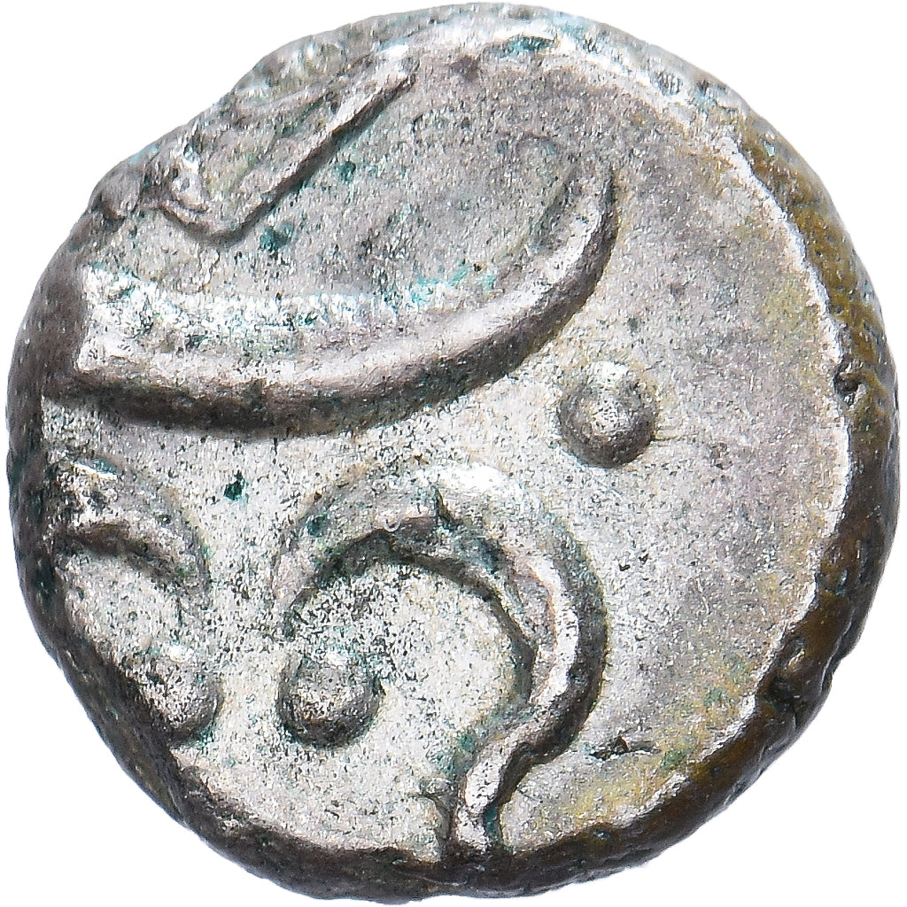 Kingdom of Travancore, Chuckram, 1811-1901, Argento, BB+, KM:C8