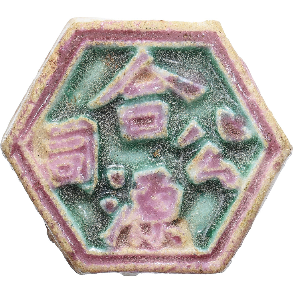 Siam, Gambling Token, 18th-19th Centuries, Porcelain, AU(50-53)