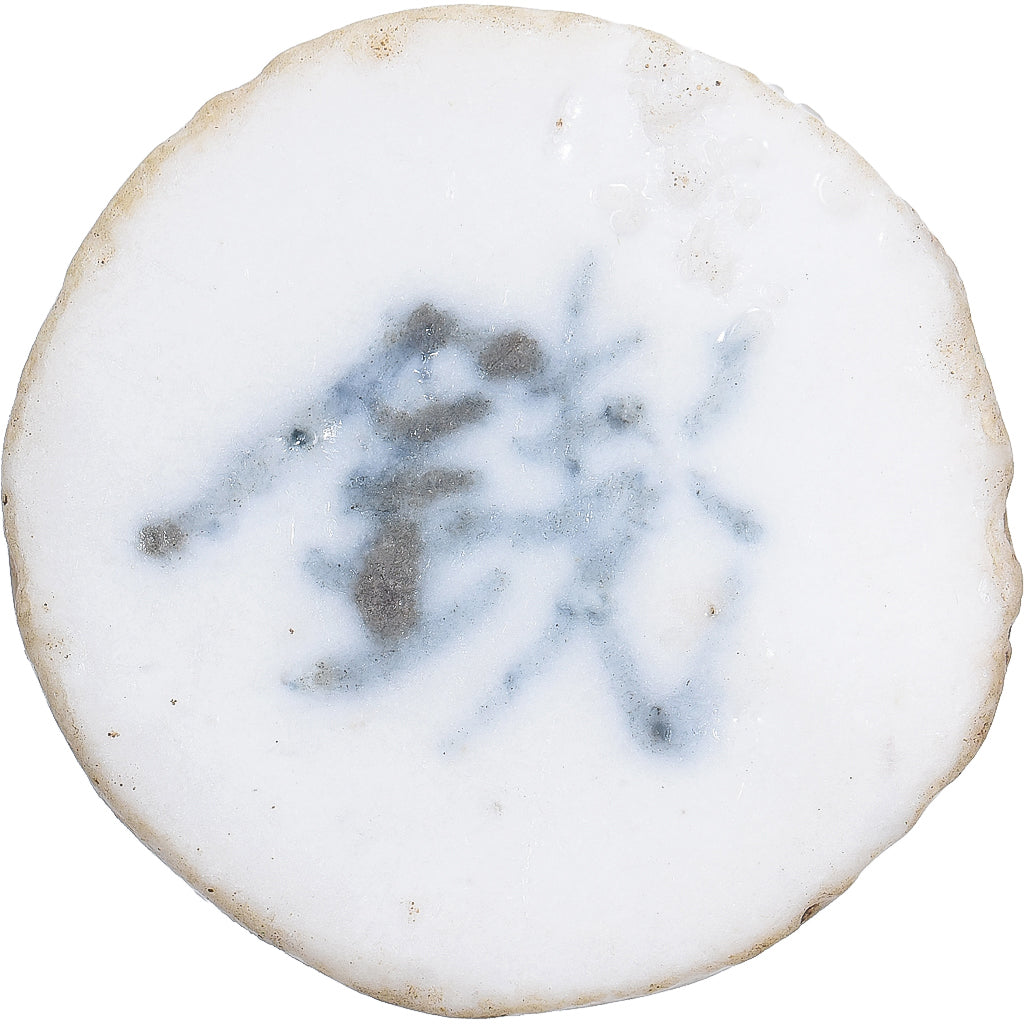 Siam, Gambling Token, 18th-19th Centuries, Porcelain, EF(40-45)