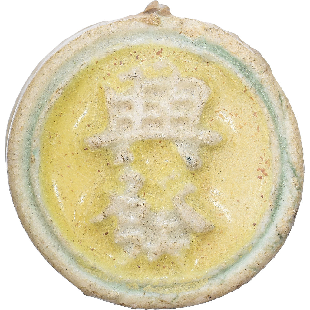 Siam, Gambling Token, XVIIIth-XIXth Century, Porcellana, BB