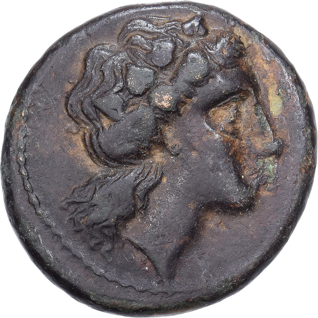 Bruttium, Æ Unit, ca. 350-300 BC, Laos, Brązowy, EF(40-45), HGC:1-1551, HN