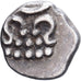 Kingdom of Travancore, Ayilyam Thirunal, Chuckram, 1860-1880, Zilver, ZF, KM:21