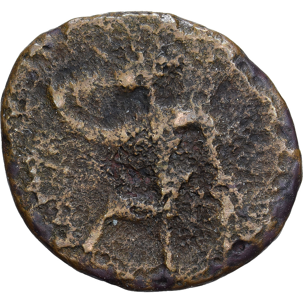 Roman Empire, Æ Unit, 3rd century AD, Barbaric imitation, Bronzo, B+