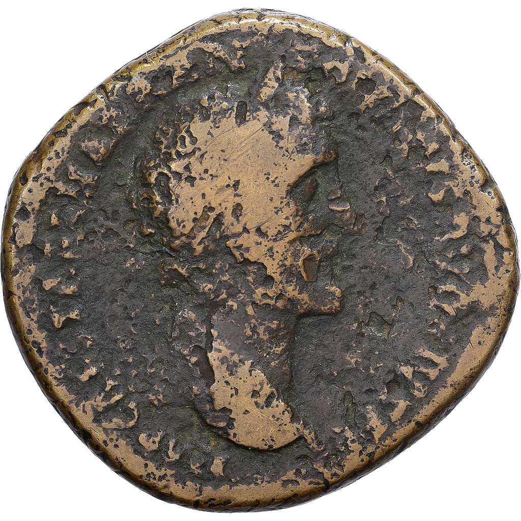 Roman Empire, Antonin le Pieux, Sesterzio, 150-152, Rome, Bronzo, B+