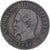 France, Napoleon III, 2 Centimes, 1857, Lyon, Bronze, EF(40-45), Gadoury:103