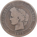 France, 10 Centimes, Cérès, 1873, Paris, Bronze, TB, Gadoury:265a