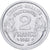 France, 2 Francs, Morlon, 1941, Paris, Aluminum, AU(55-58), Gadoury:538