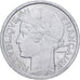 France, 2 Francs, Morlon, 1959, Paris, Aluminum, AU(55-58), Gadoury:538c
