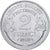 France, 2 Francs, Morlon, 1959, Paris, Aluminum, AU(55-58), Gadoury:538c