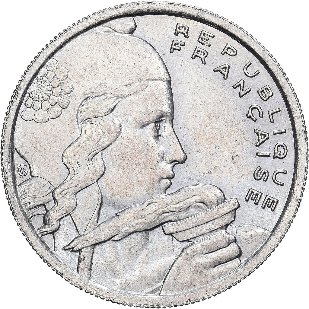 France, 100 Francs, Cochet, 1954, Beaumont-Le-Roger, Cupronickel, AU(55-58)