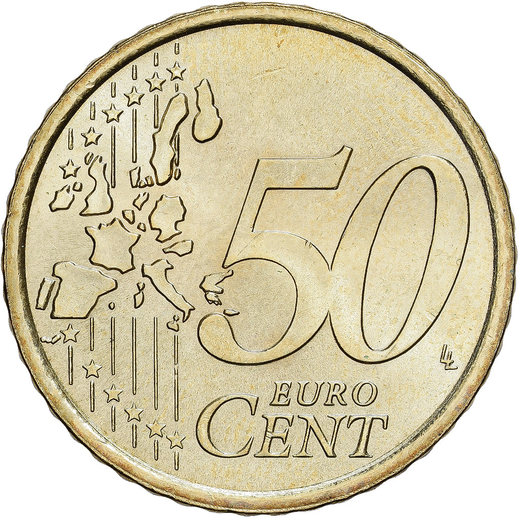 San Marino, 50 Centimes, 2002, Rome, Nordic gold, MS(65-70), KM:445