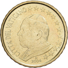 CIDADE DO VATICANO, John Paul II, 10 Centimes, 2004, Rome, Nordic gold