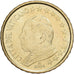 CIDADE DO VATICANO, John Paul II, 10 Centimes, 2004, Rome, Nordic gold