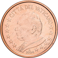Vatican, John Paul II, 5 Centimes, 2004, Rome, Copper Plated Steel, MS(65-70)