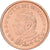 CIUDAD DEL VATICANO, John Paul II, 2 Centimes, 2004, Rome, Cobre chapado en