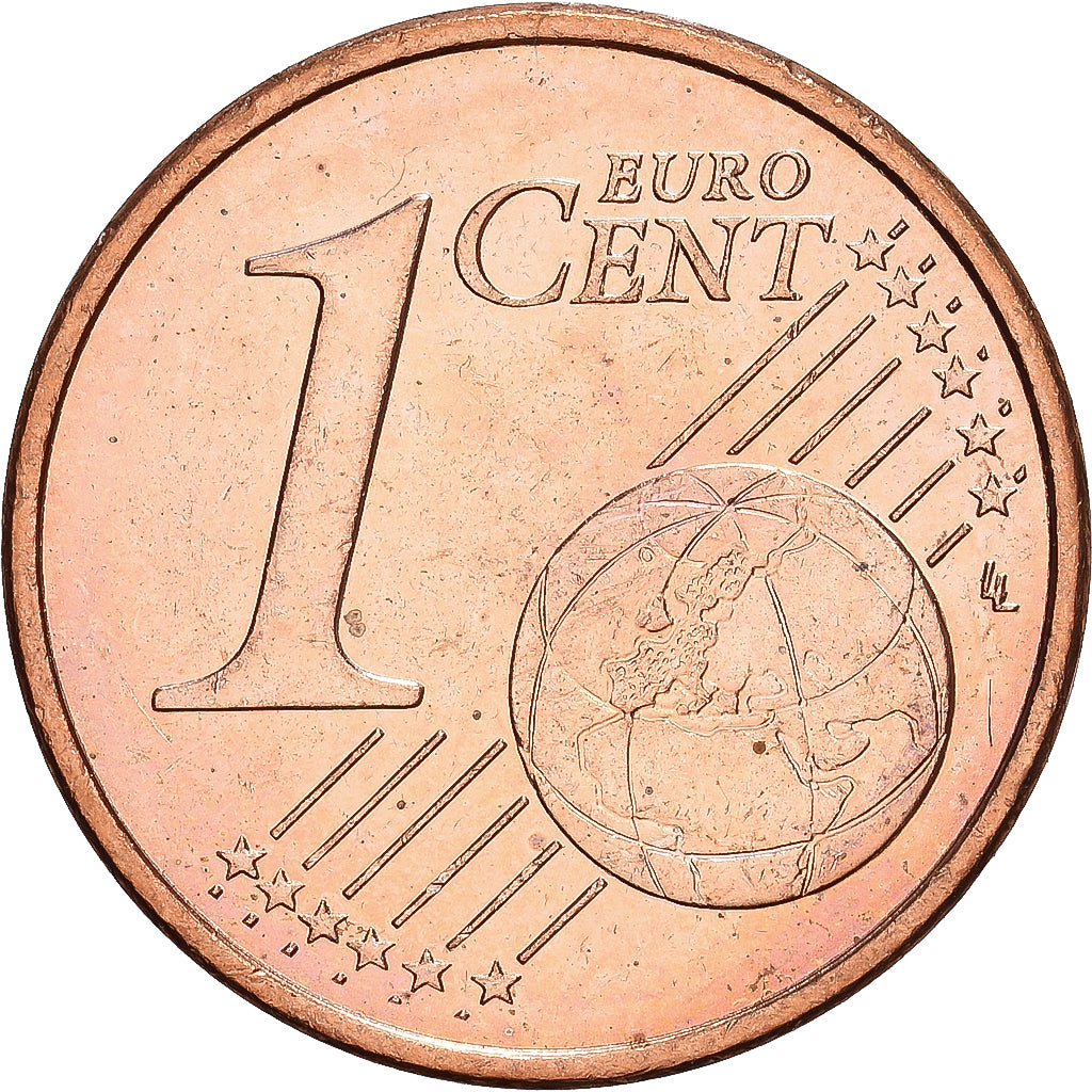 Monaco, Rainier III, 1 Centime, 2001, MDP, Copper Plated Steel, MS(65-70)