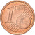 CIUDAD DEL VATICANO, John Paul II, 1 Centime, 2004, Rome, Cobre chapado en