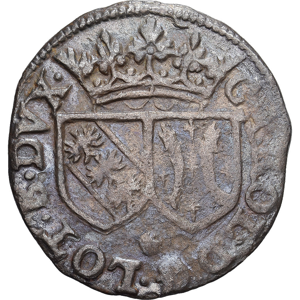 Duchy of Lorraine, Charles III, 1/2 Groschen, 1582-1608, Nancy, Billon