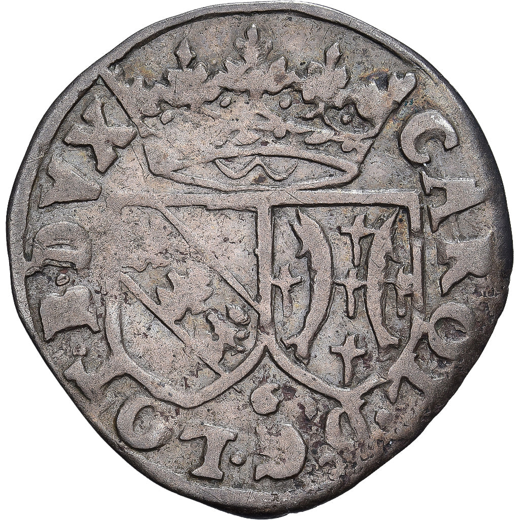 Duchy of Lorraine, Charles III, 1 Groschen, 1582-1608, Nancy, Billon, EF(40-45)