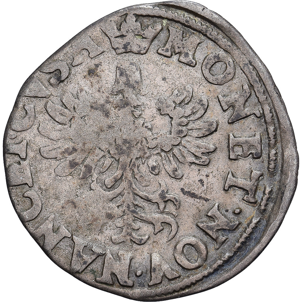 Duchy of Lorraine, Charles III, 1 Groschen, 1582-1608, Nancy, Billon, EF(40-45)