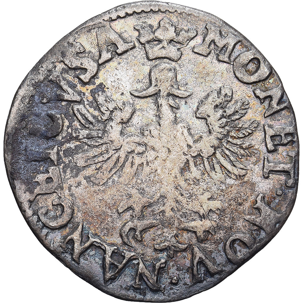 Duchy of Lorraine, Charles III, 1 Groschen, 1582-1608, Nancy, Billon, EF(40-45)