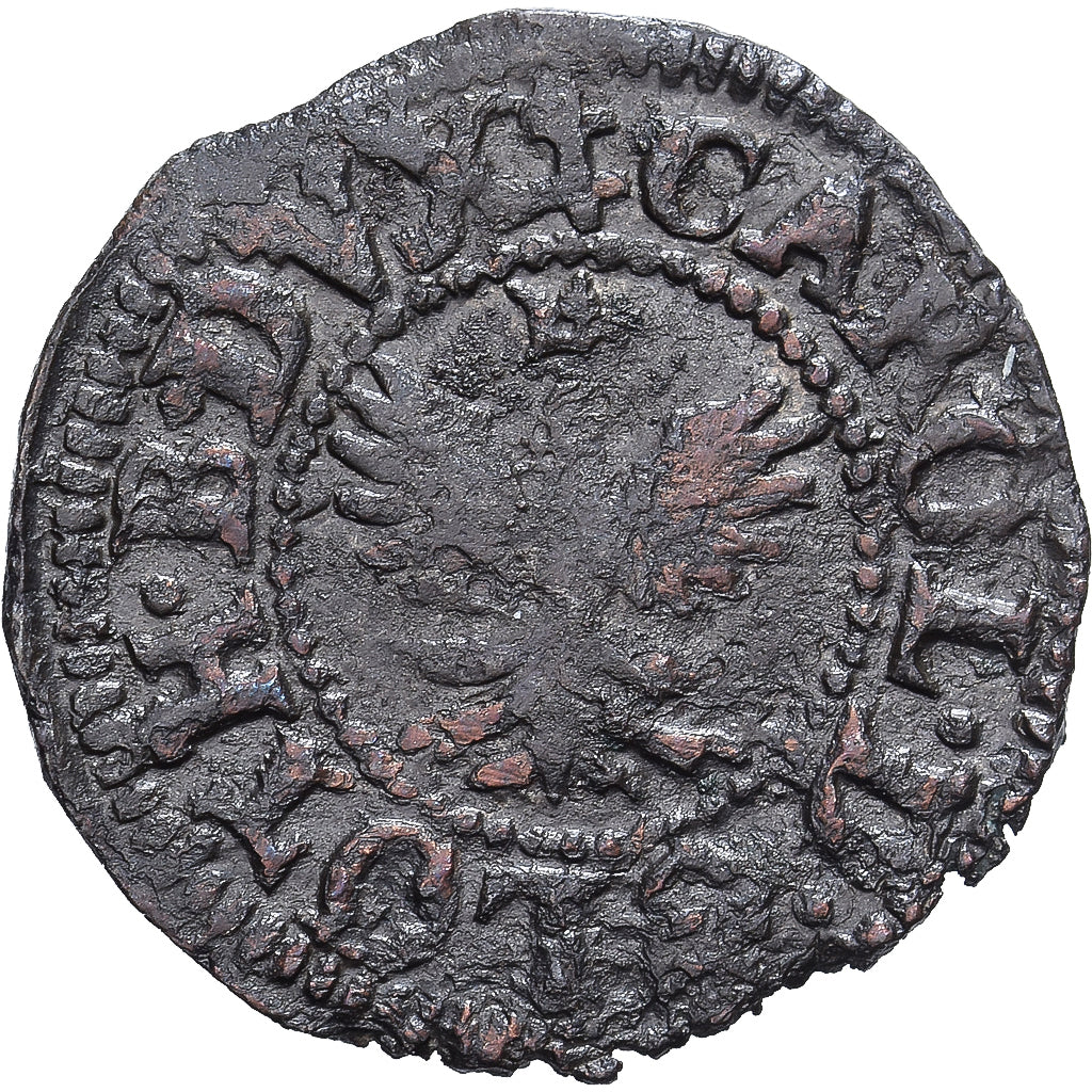 Duchy of Lorraine, Charles III, Denarius, 1582-1608, Nancy, Billon, EF(40-45)