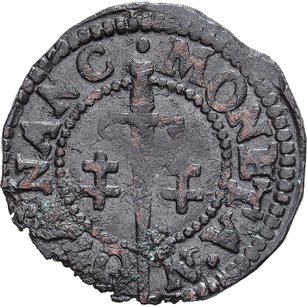 Duchy of Lorraine, Charles III, Denarius, 1582-1608, Nancy, Billon, EF(40-45)