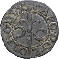 Duchy of Lorraine, Charles III, Denarius, 1582, Nancy, Billon, AU(50-53)