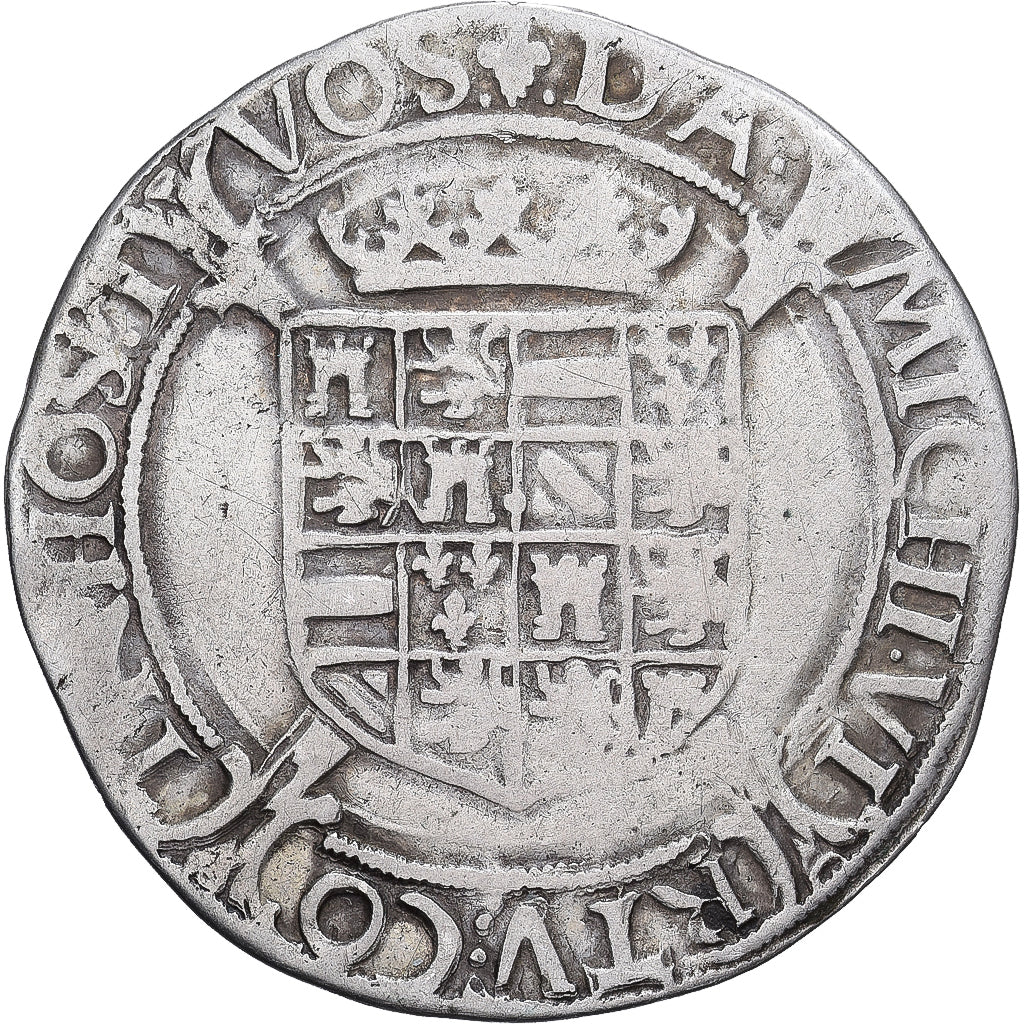 Comté de Flandre, Charles Quint, 4 Patards, 1540, Bruges, Argent, TB+