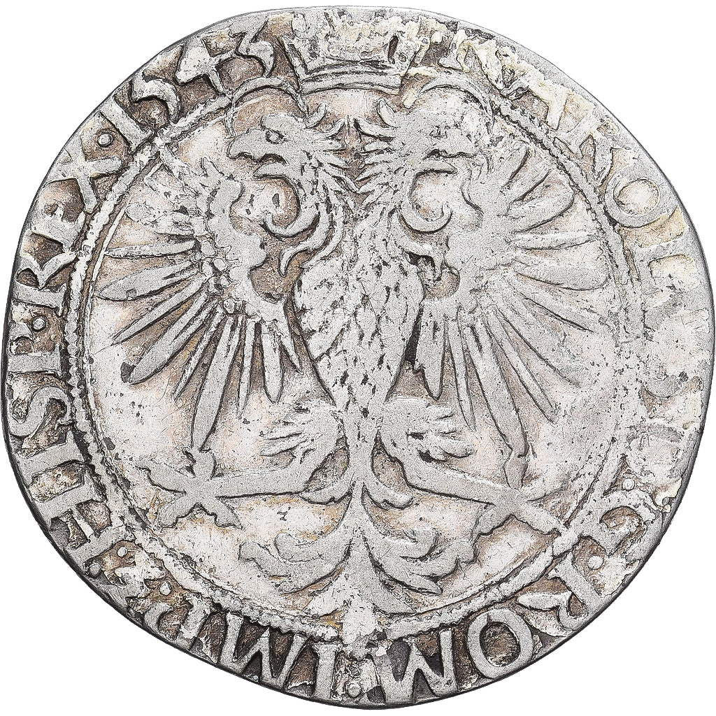 Duchy of Brabant, Charles V, 4 Patards, 1543, Antwerp, Silver, VF(30-35)