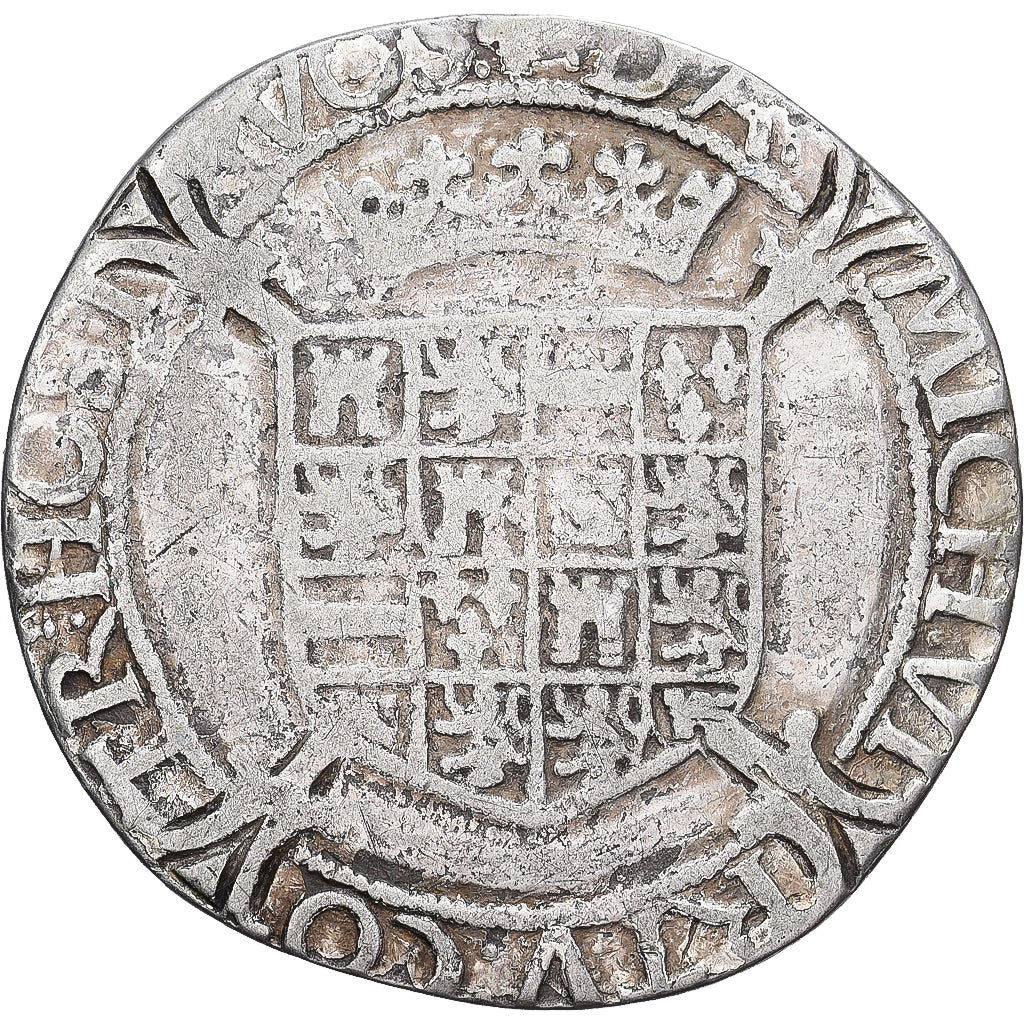 Duchy of Brabant, Charles V, 4 Patards, 1543, Antwerp, Silver, VF(30-35)