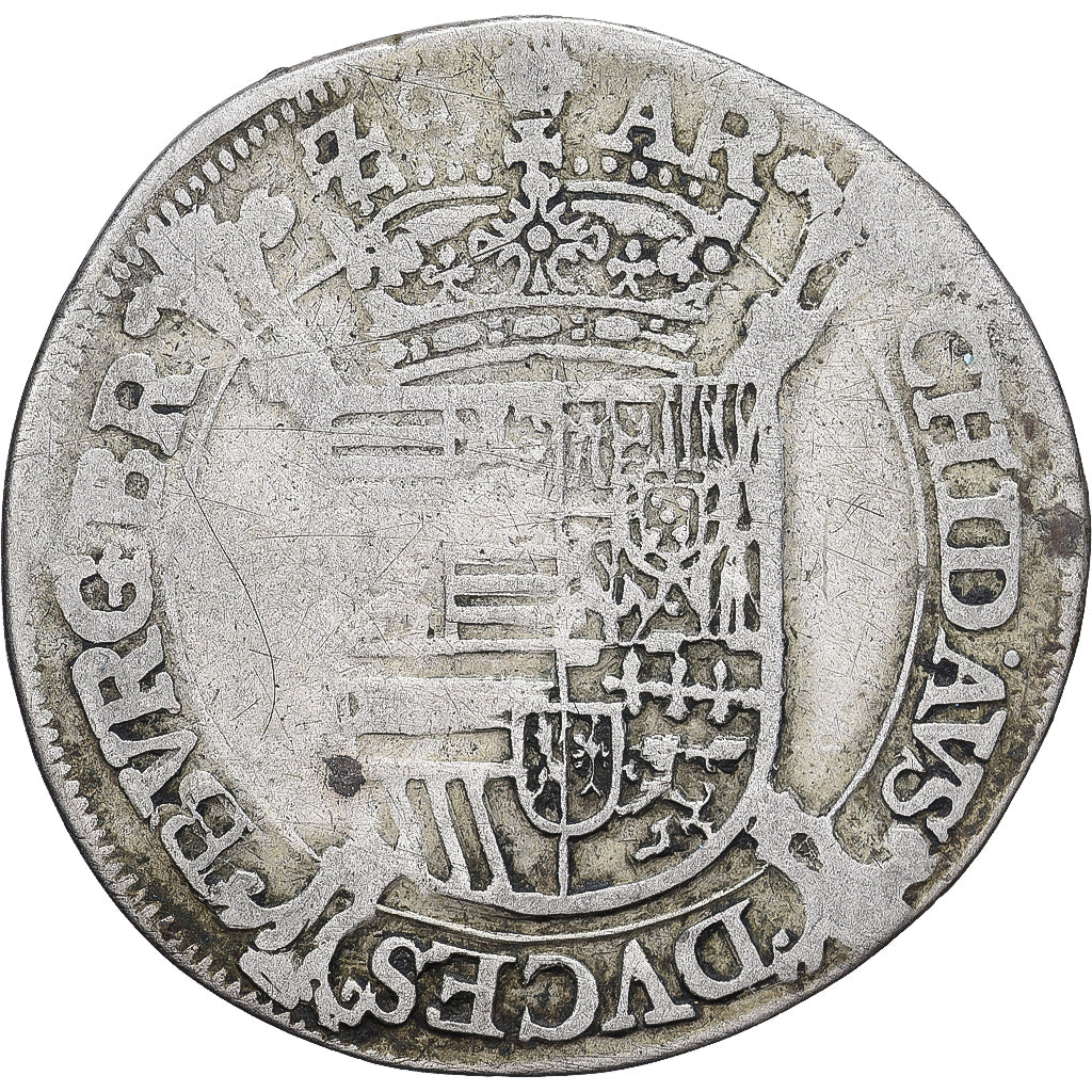 Duchy of Brabant, Albert & Isabella, Escalin, 1612-1621, Brussels, Silver