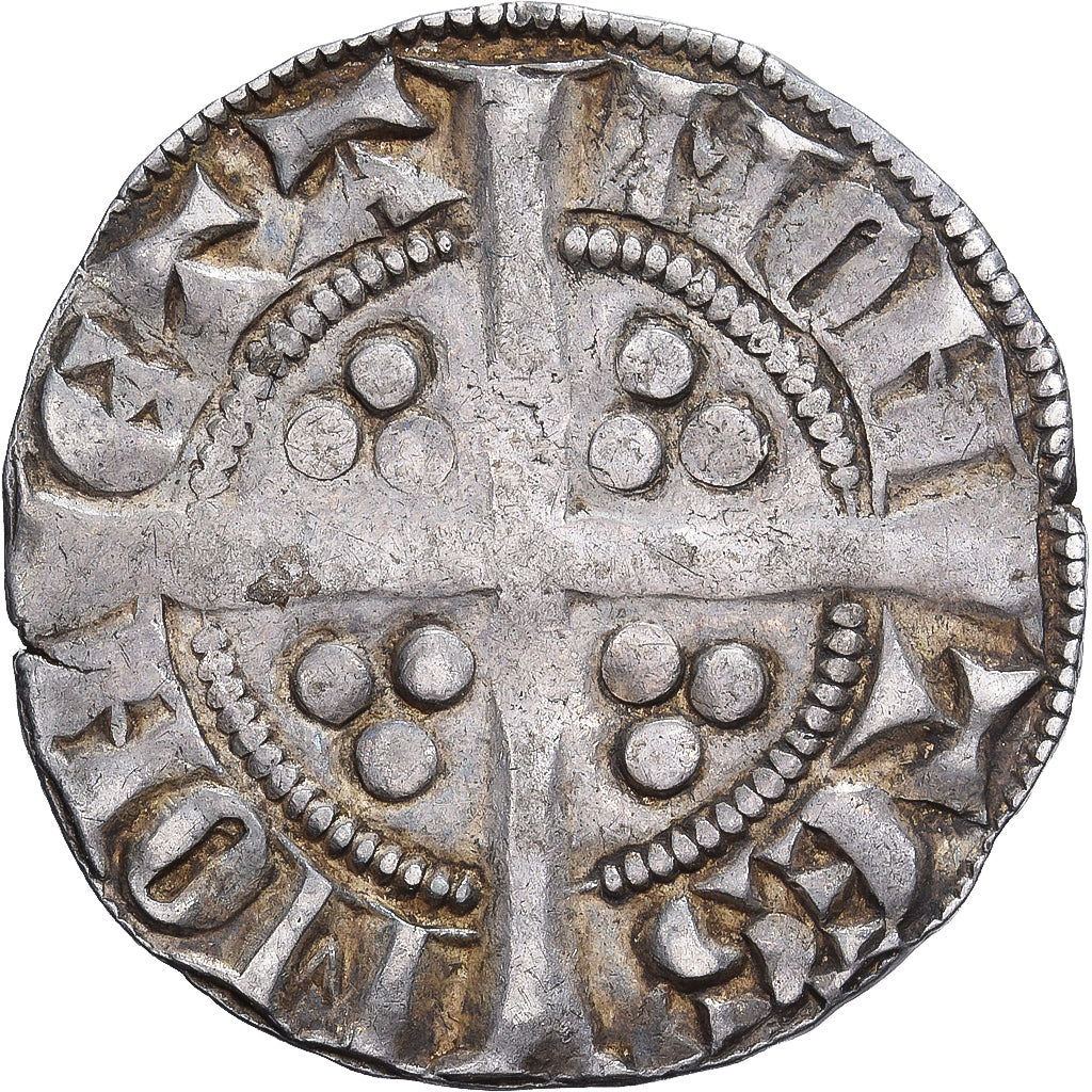County of Hainaut, Jean II, Esterlin, 1291-1295, Mons, Silver, VF(20-25)