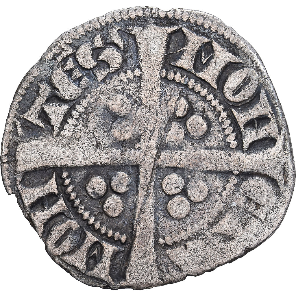 County of Hainaut, Jean II, Esterlin, 1291-1295, Mons, Silver, VF(20-25)