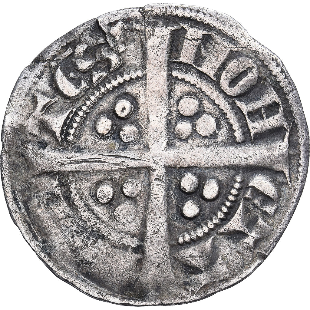 County of Hainaut, Jean II, Esterlin, 1291-1295, Mons, Silver, VF(20-25)