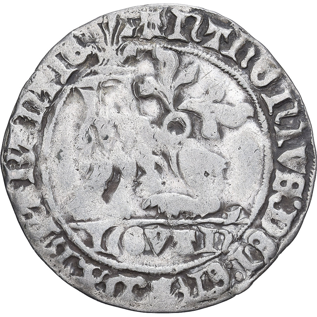 Duchy of Brabant, Antoine de Bourgogne, 2 Groats Botdrager, ca. 1409, Leuven