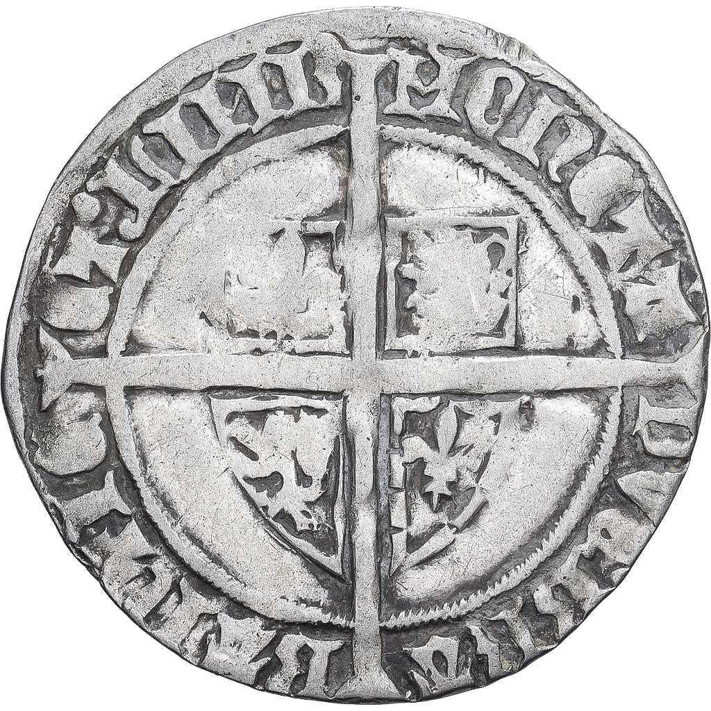 Duchy of Brabant, Antoine de Bourgogne, 2 Groats Botdrager, ca. 1409, Leuven