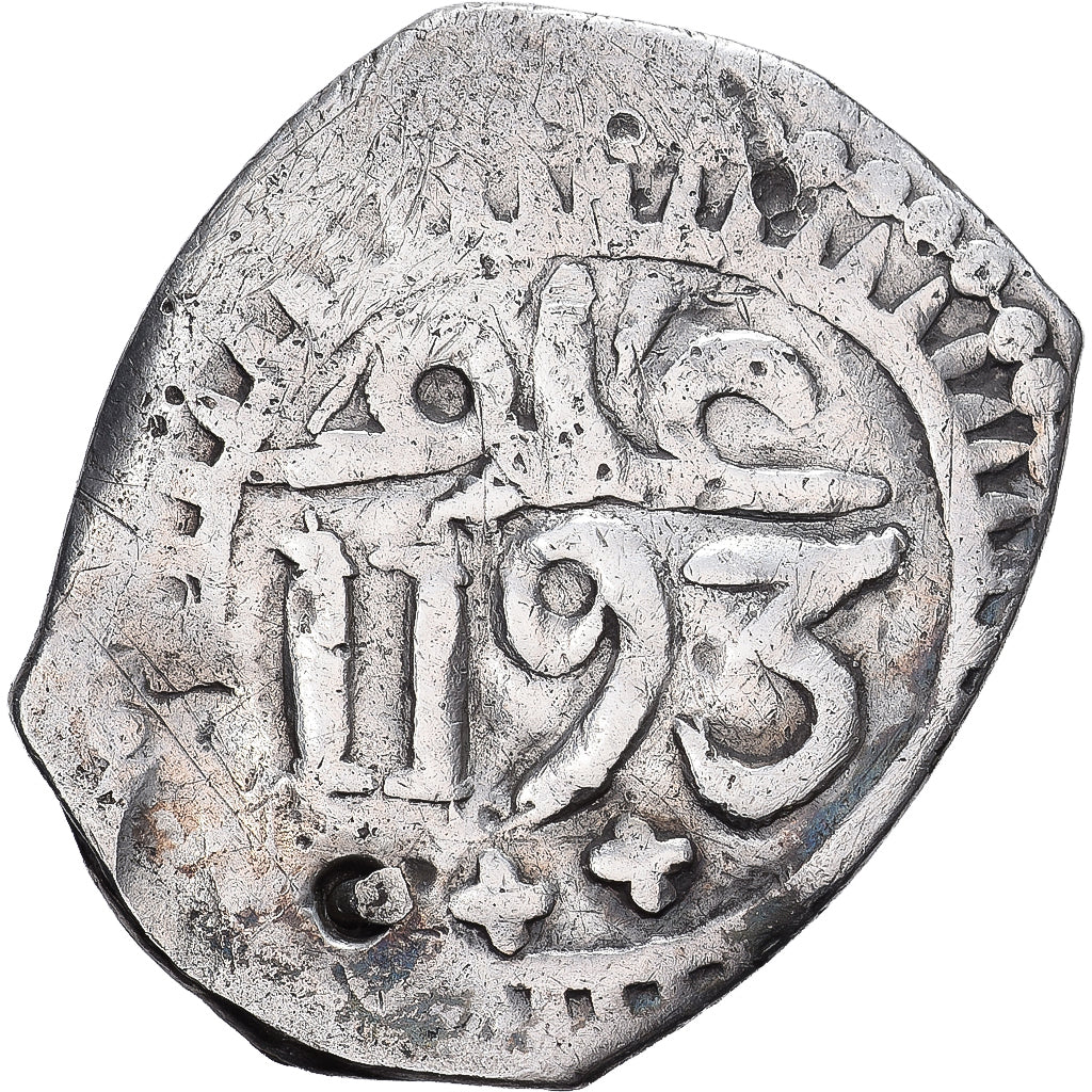 Morocco, Sidi Mohammed III, 1 Dirham, AH 1193 (1779), Silver, VF(20-25)