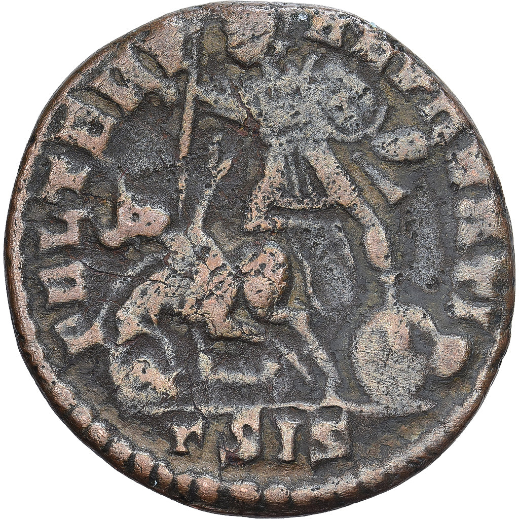 Roman Empire, Constantius Gallus, Æ Unit, 351-355, Siscia, Bronzen, FR+