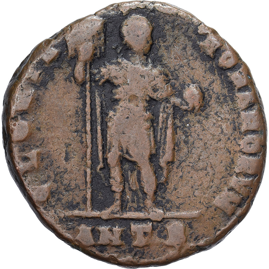 Roman Empire, Arcadius, Æ Unit, 392-395, Antioch, Bronze, VF(20-25), RIC:68D