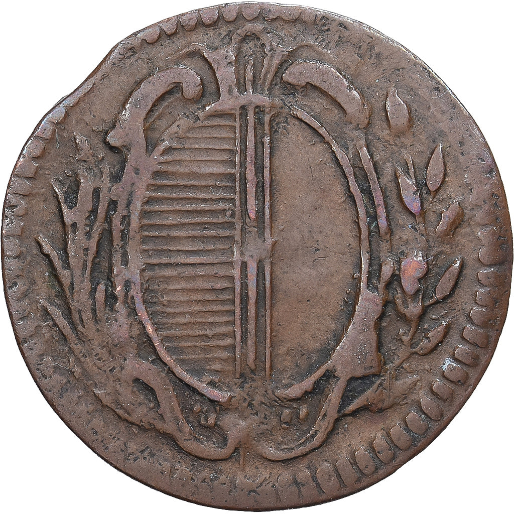 Canton of Lucerne, 1 Angster, 1825, Copper, VF(20-25), KM:76