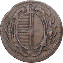 Canton of Lucerne, 1 Angster, 1825, Copper, VF(20-25), KM:76