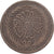 Beylik of Tunis, 2 kharub, AH 1289/1872, Tunis, Copper, VF(20-25), KM:174