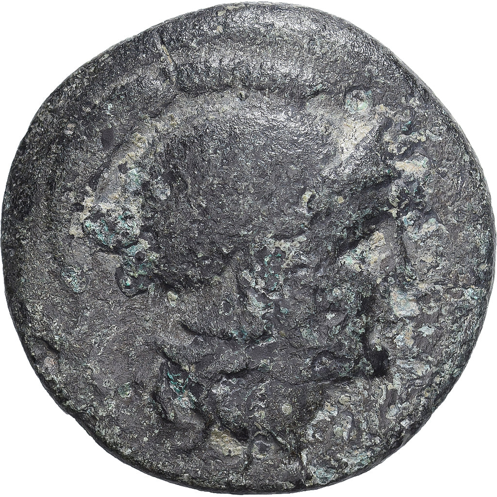 Trácia, Lysimachos, Æ Unit, ca. 306-300 BC, Lysimacheia, Bronze, VF(20-25)