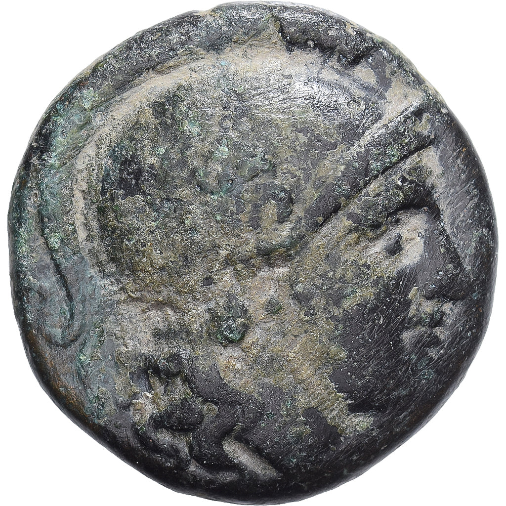 Trácia, Lysimachos, Æ Unit, ca. 306-300 BC, Lysimacheia, Bronze, VF(20-25)