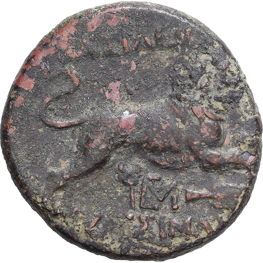 Trácia, Lysimachos, Æ Unit, ca. 306-300 BC, Lysimacheia, Bronze, VF(20-25)