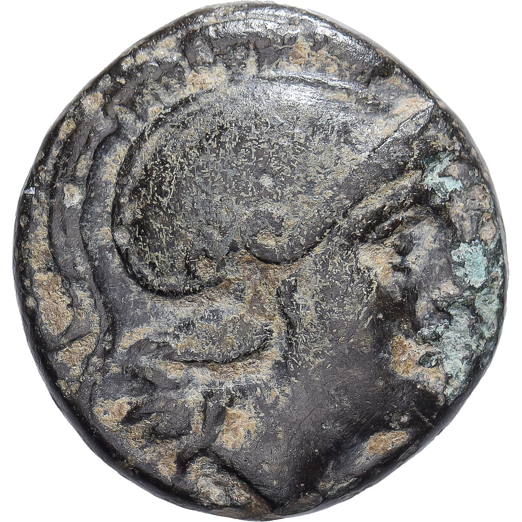 Trácia, Lysimachos, Æ Unit, ca. 306-300 BC, Lysimacheia, Bronze, VF(20-25)