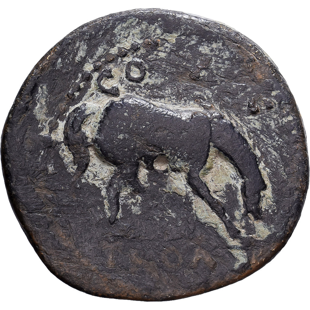 Troas, Commodus, Æ Unit, 180-183, Alexandria, Bronce, BC, RPC:IV-161
